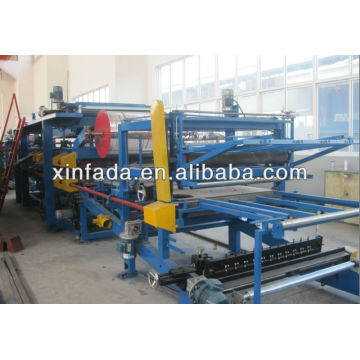 Automatic EPS sandwich panel production line